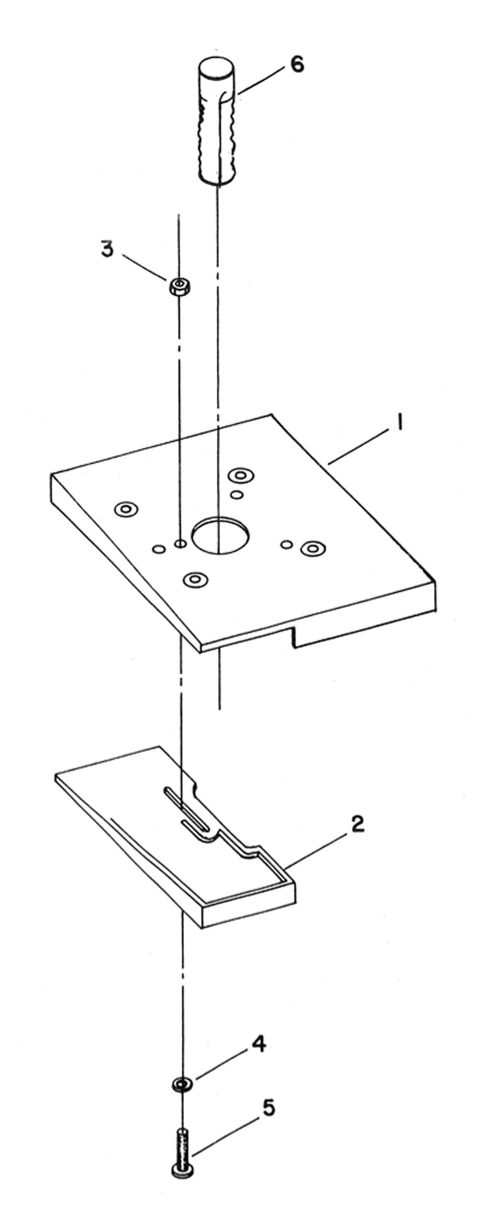 Fig-0 Diagram and Parts List for 6921 Type-1 Porter Cable Miscellaneous